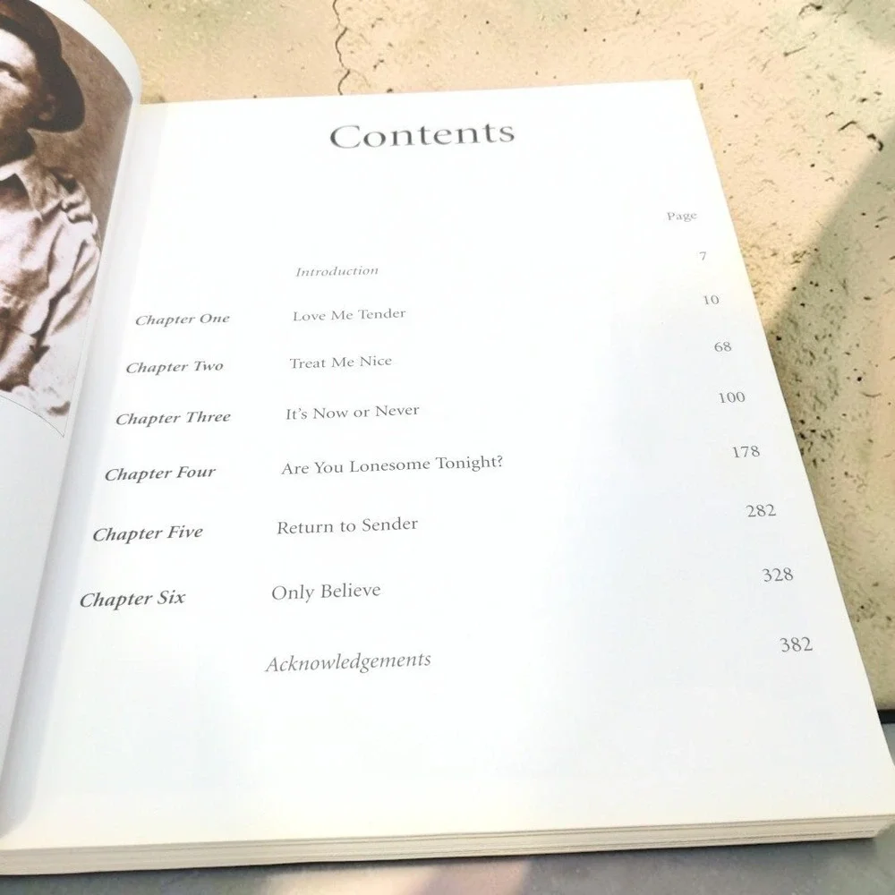 Vtg Elvis Presley Unseen Archives 2004 Marie Clayton Barnes Noble Book Rock Roll
